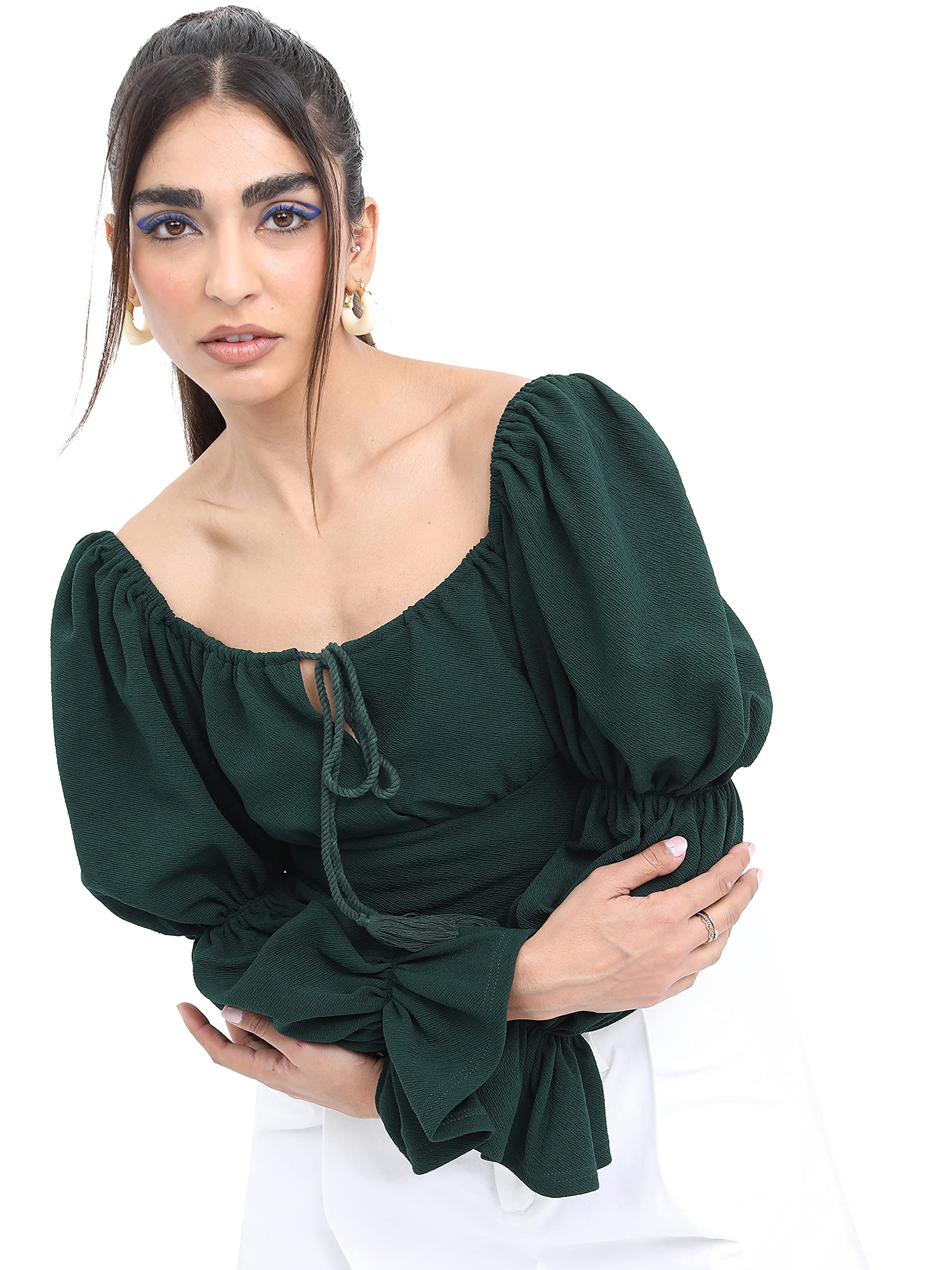 Ketch Women Virago Sleeve Crop Top