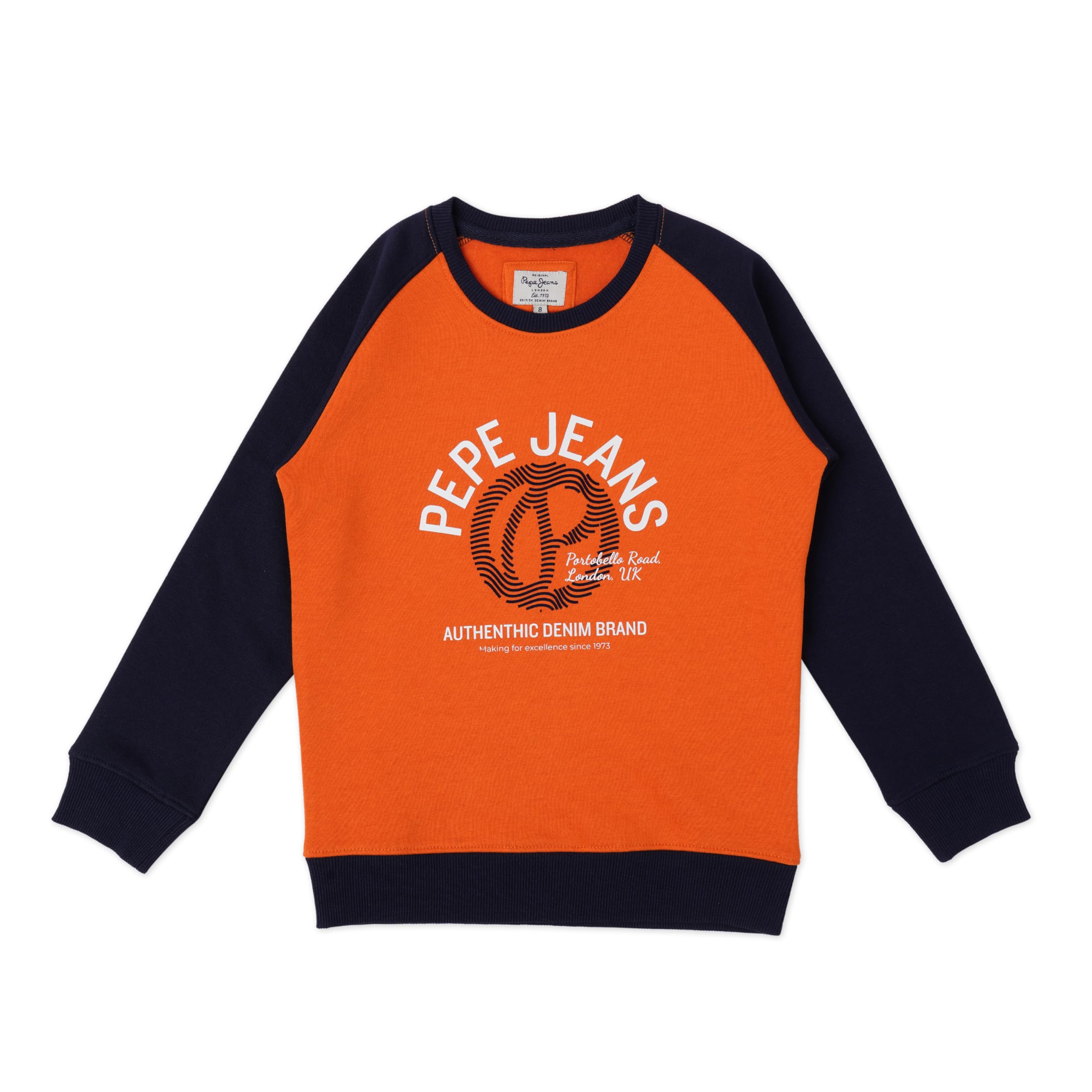 Pepe Jeans Boys Regular Fit Round Neck Sweatshirt