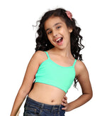 Kyda Kids Girls Antibacterial Cotton Solid Non Padded, Beginners Bra For Girls