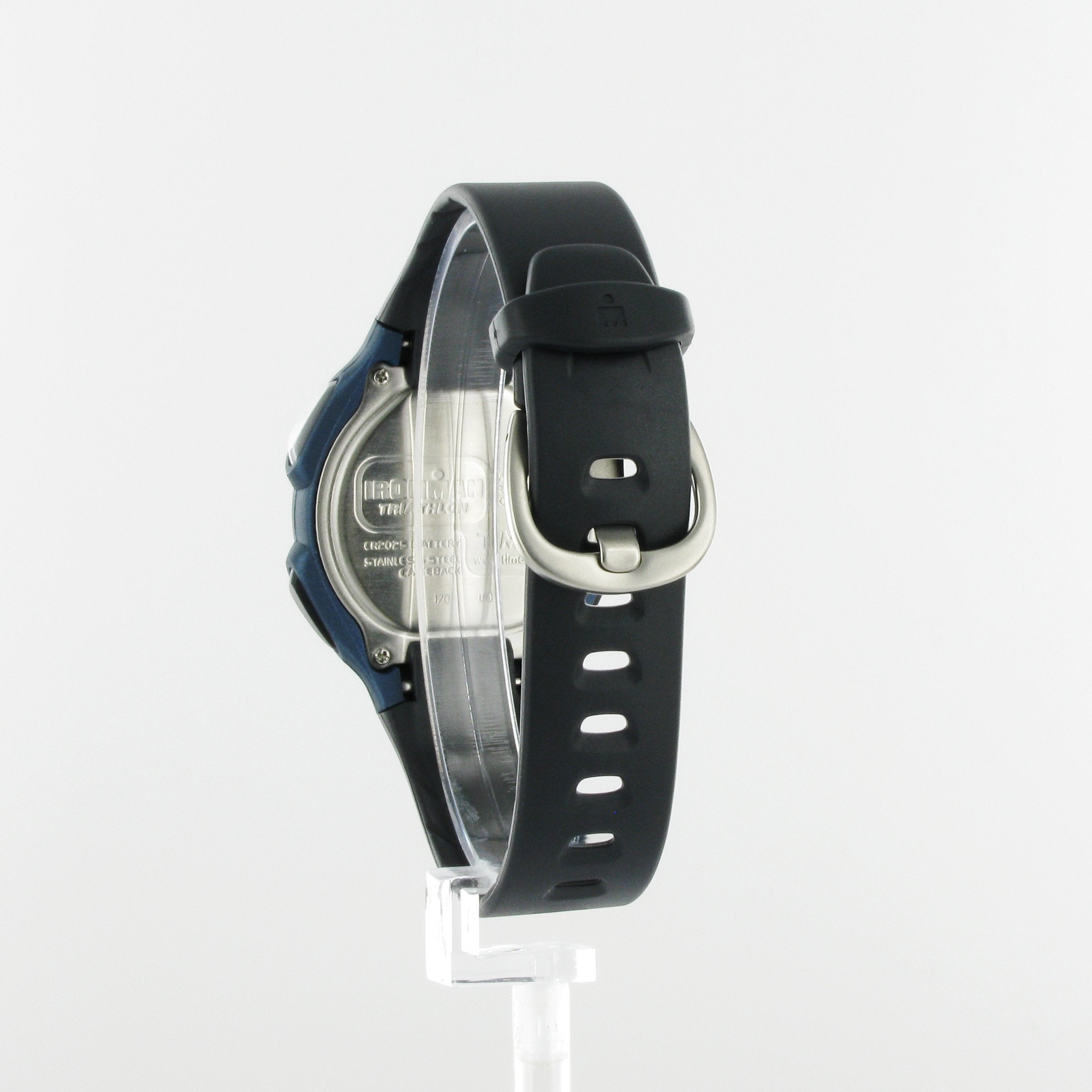 Timex Men's Ironman Triathlon Classic 30 38mm Watch - Blue & Black Case with Black Resin Strap