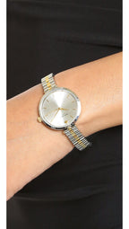 Kate Spade New York Women's Holland Quartz Stainless Steel Three-Hand Watch, Color: Gold/Silver (Model: KSW1119)
