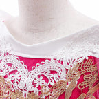 Dressy Daisy Beauty Princess Costume Dress Up for Little Girls Halloween Birthday Party Fancy Ball Gown Size 5T 6