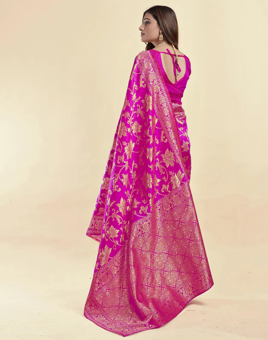 Sugathari Womens Banarasi Saree Pure Kanjivaram Silk Saree Soft new ladies 2023 Design Wear Pattu Sarees Latest Cotton Party Sa