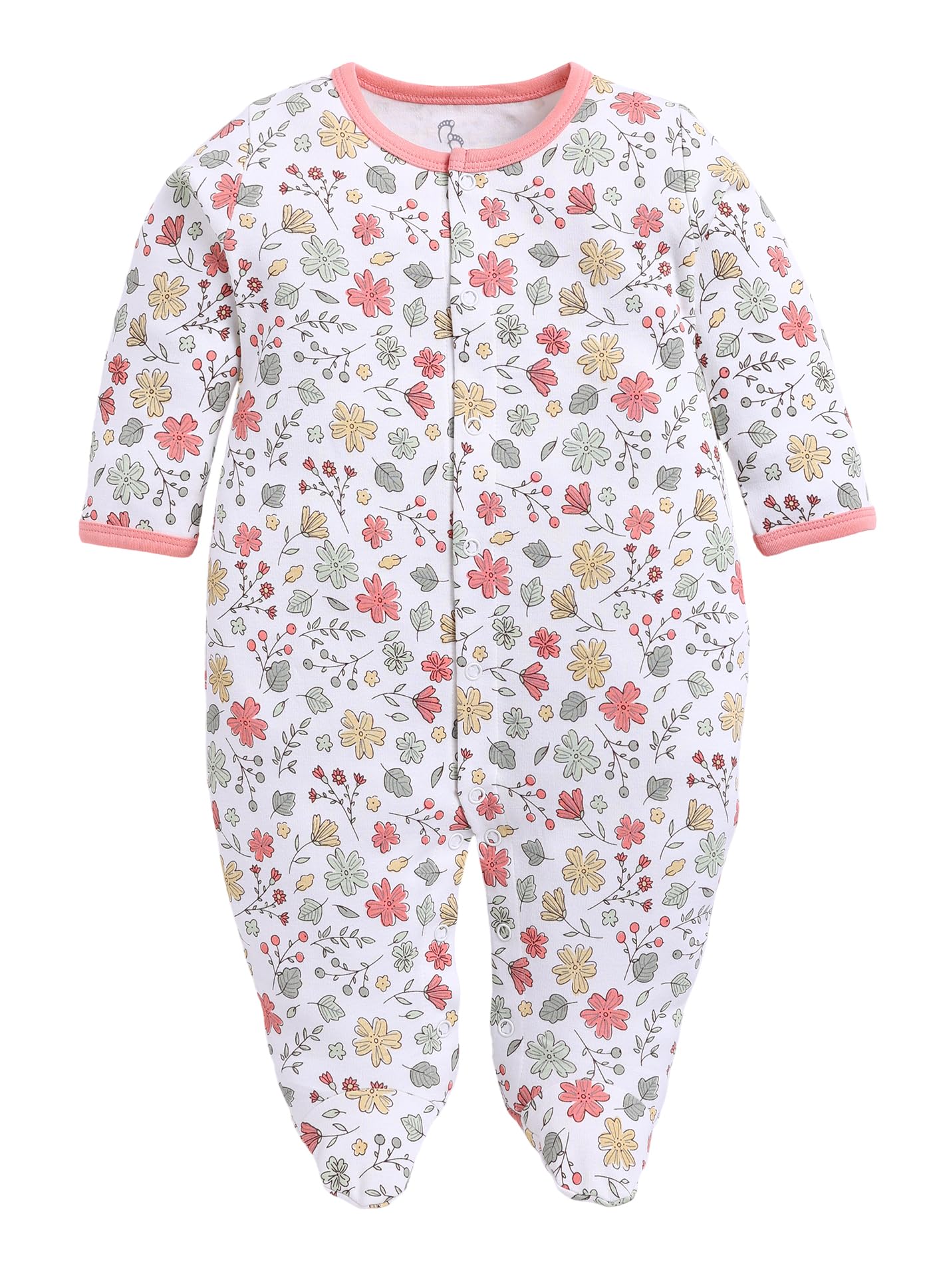 BabyGo Baby Half Sleeve Rompers 100% Cotton Rompers for New Born Baby Girls|Daily Suits for Baby Girls| 3X6M|TEAL|Onesies| Infan
