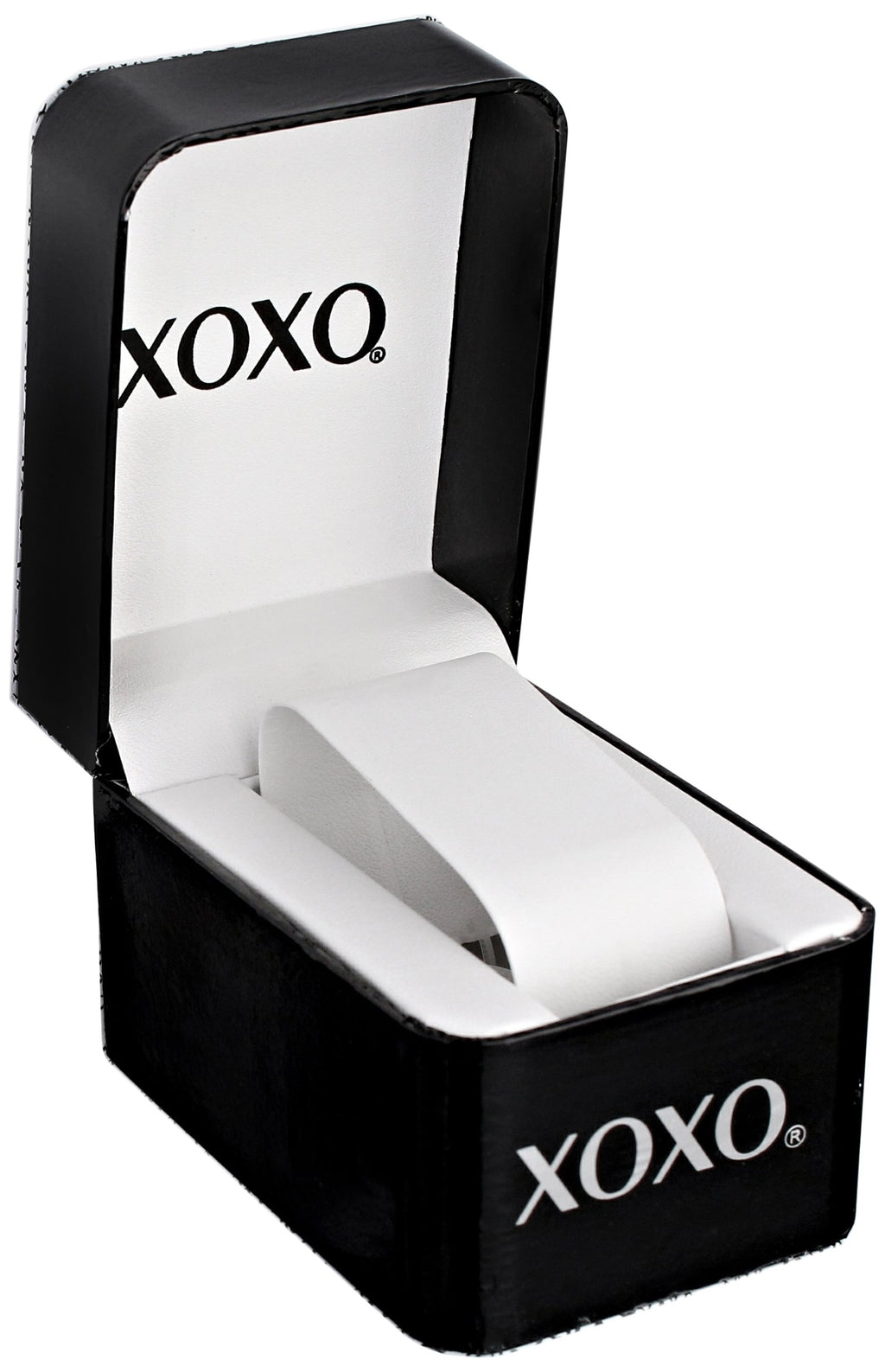 XOXO Women's Quartz Metal and Rubber Watch, Color:Black (Model: XO8101)