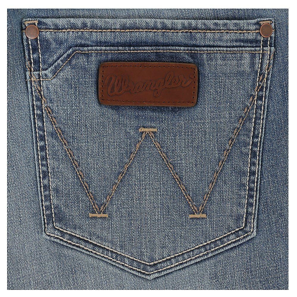 Wrangler Men's Big & Tall Retro Slim Fit Straight Leg Jean, Greybull, 31W x 38L