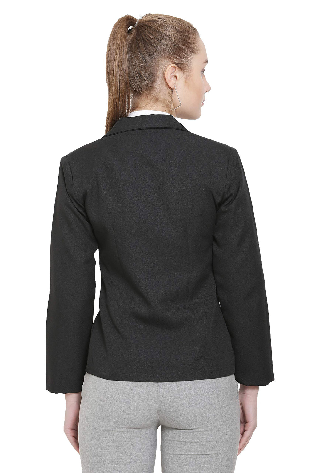 Nifty Womens Black Formal Blazer