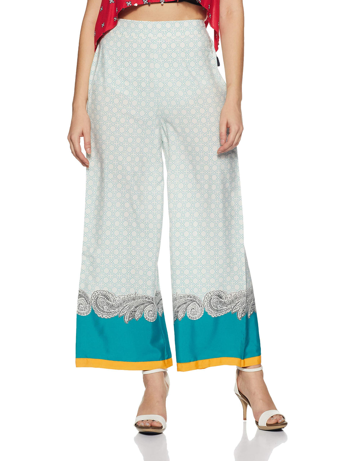 Aurelia Women Synthetic Fit Bottom(18FEK60051-63032_Blue_M)