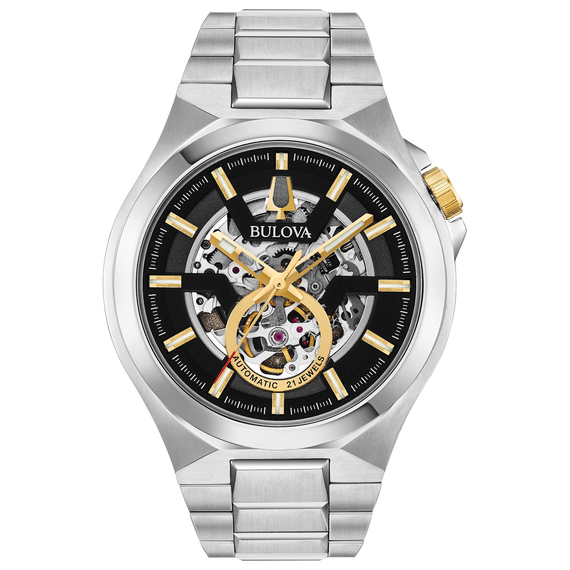 Bulova Maquina 98A224 Automatic Mens Watch