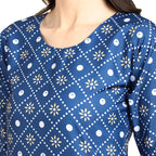 Pinkmint Women'S Crepe Digital Print Straight Kurta [Pack Of 5] (Cch-347-354-349-372-362)