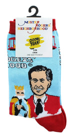 Mister Rogers Neighborhood Good Day Women's Crew Socks, Small/Medium