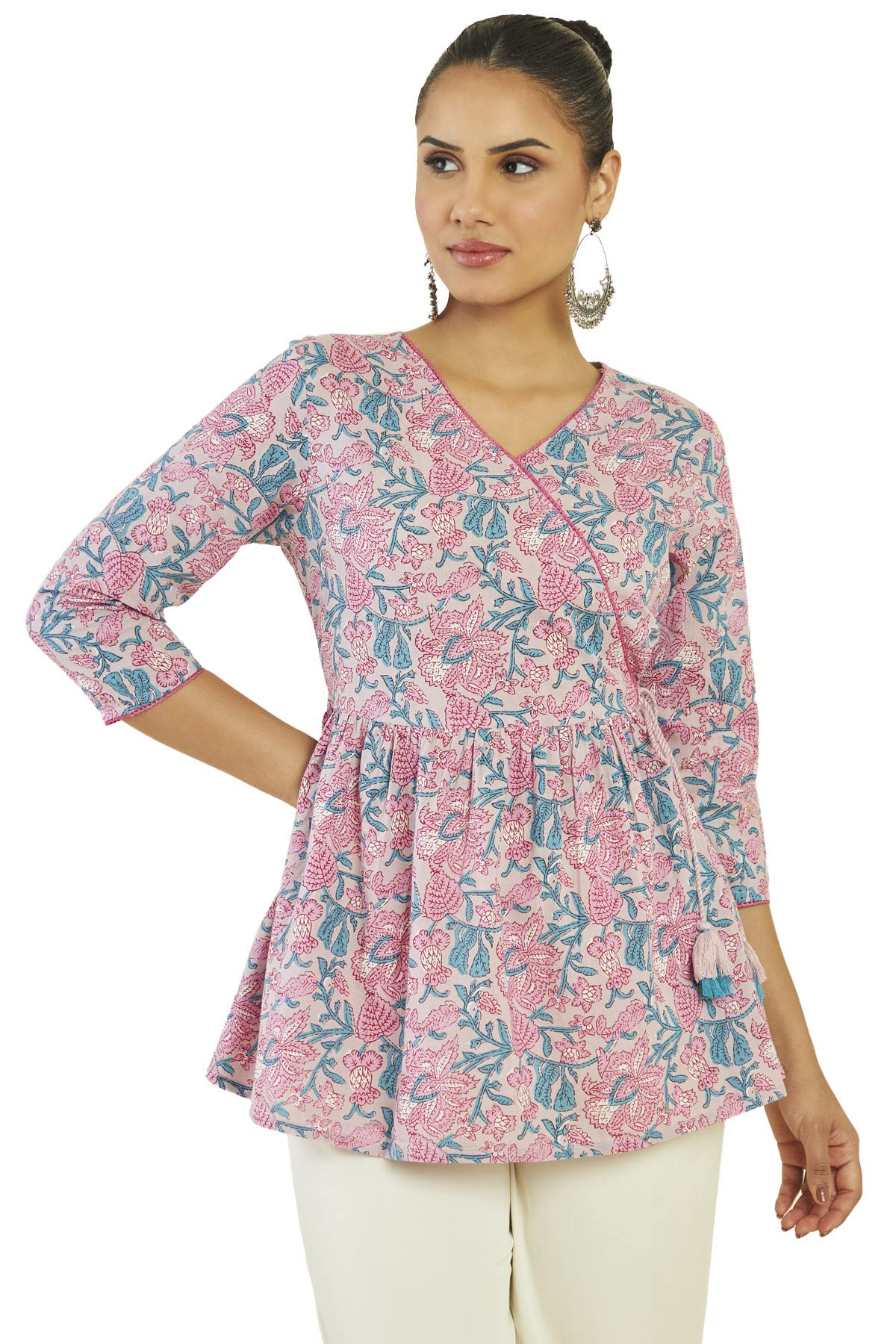 Soch Women Floral Regular Dress Shirt (