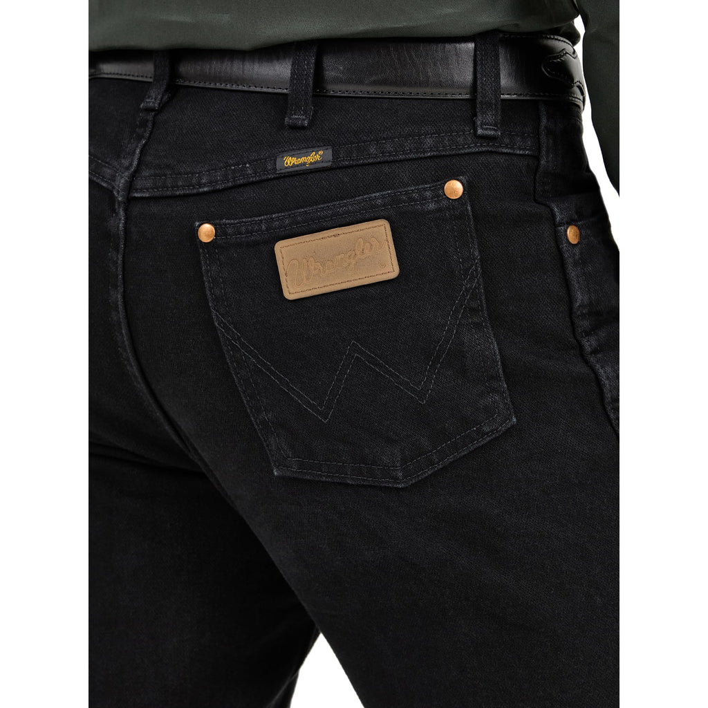 Wrangler Men's Big & Tall 13MWZ Cowboy Cut Original Fit Jean, Shadow Black, 38W x 38L