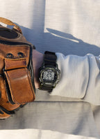 Armitron Sport Quartz Sport Watch with Nylon Strap, Black, 24 (Model: 45/7004DGN)