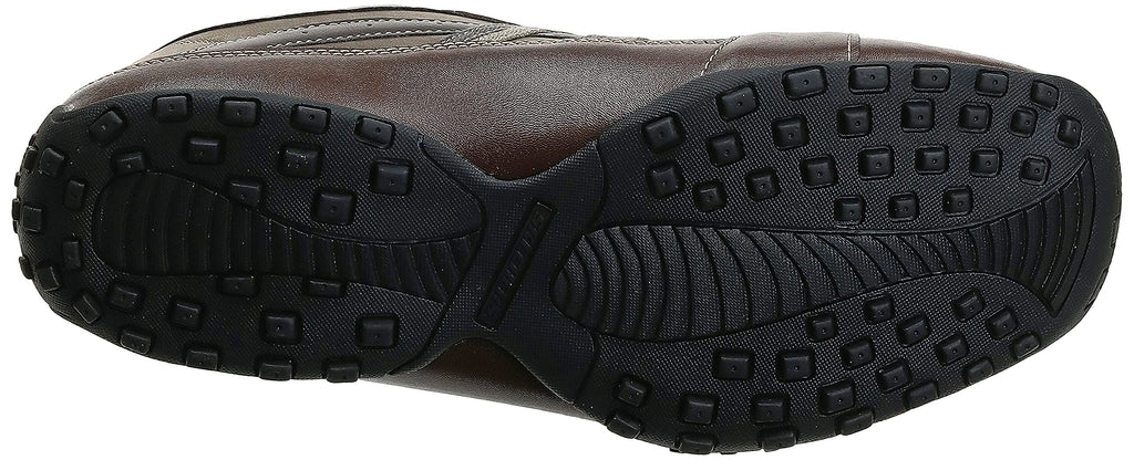 Skechers USA Men's Citywalk Malton Oxford Sneaker,Brown,10 M US