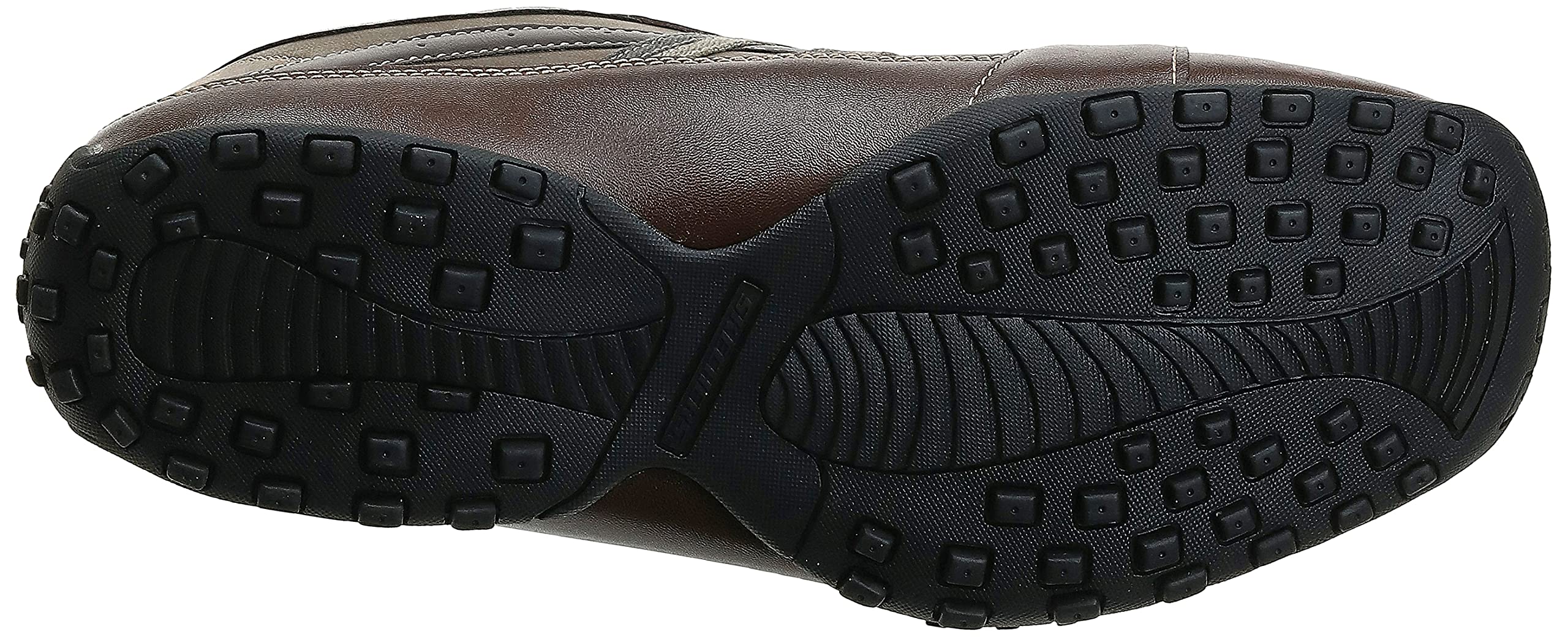 Skechers USA Men's Citywalk Malton Oxford Sneaker,Brown,10 M US