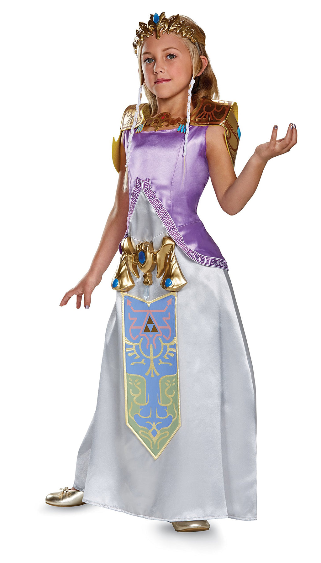 Disguise DG98784L Zelda Deluxe Childs Costume  Size 4-6