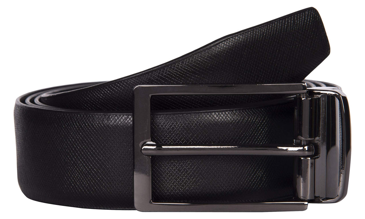 Walletsnbags Leon Reversible Formal Leather Belt For Men 40