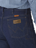 Wrangler Riggs Workwear Mens Fr Relaxed Fit Jeans, Blue, 46W X 32L US