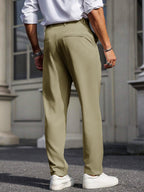 Noble Monk Formal Pants For Men | Stylish Regular Fit MenS Wear Trousers For Office Or Party | Solid Formal Regular Fit Trouser