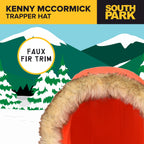 South Park Kenny McCormick Cosplay Cosplay Hood Hat, Orange, One Size
