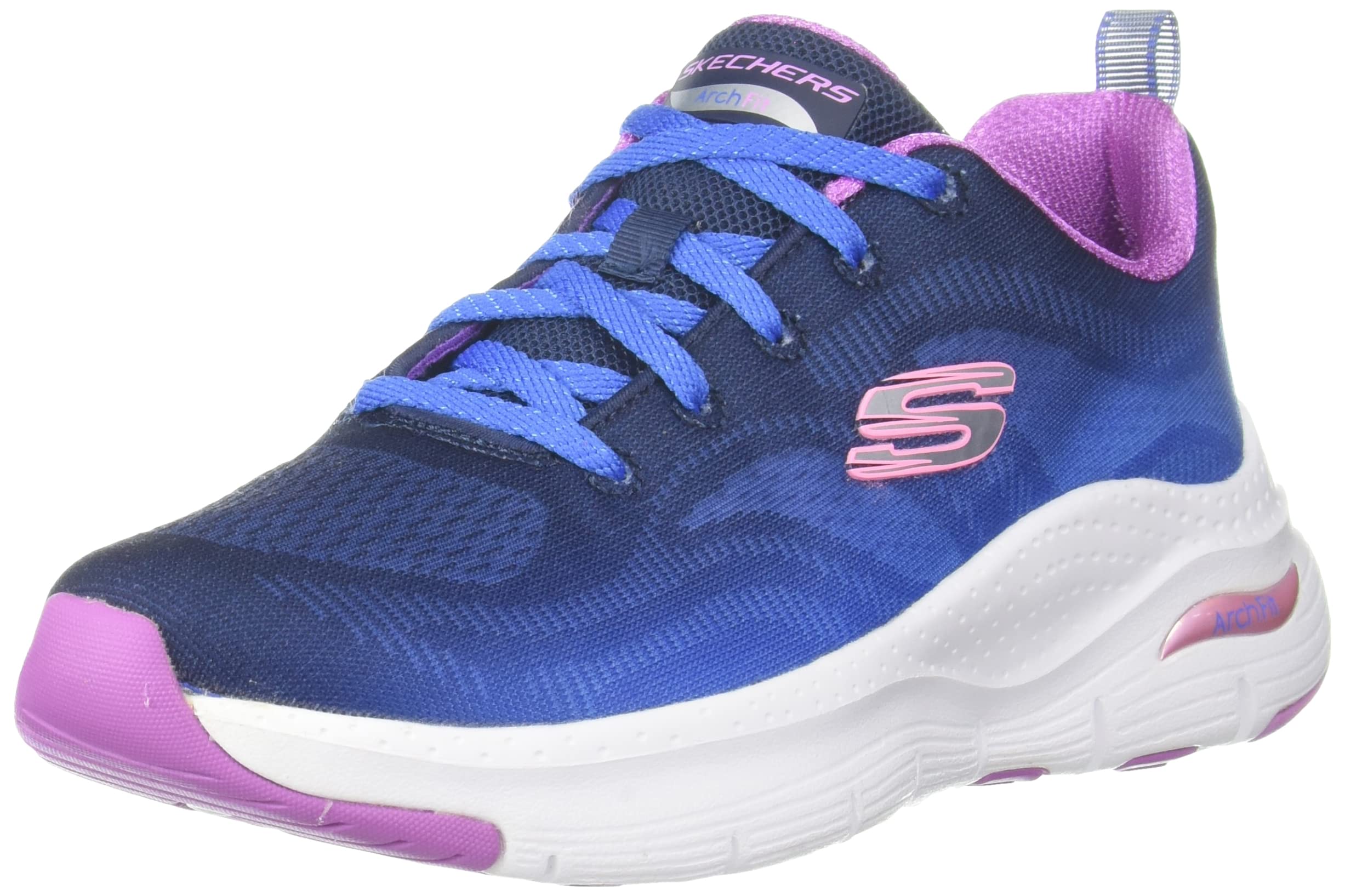 Skechers Women Arch Fit Vibrant Step Sports Shoes