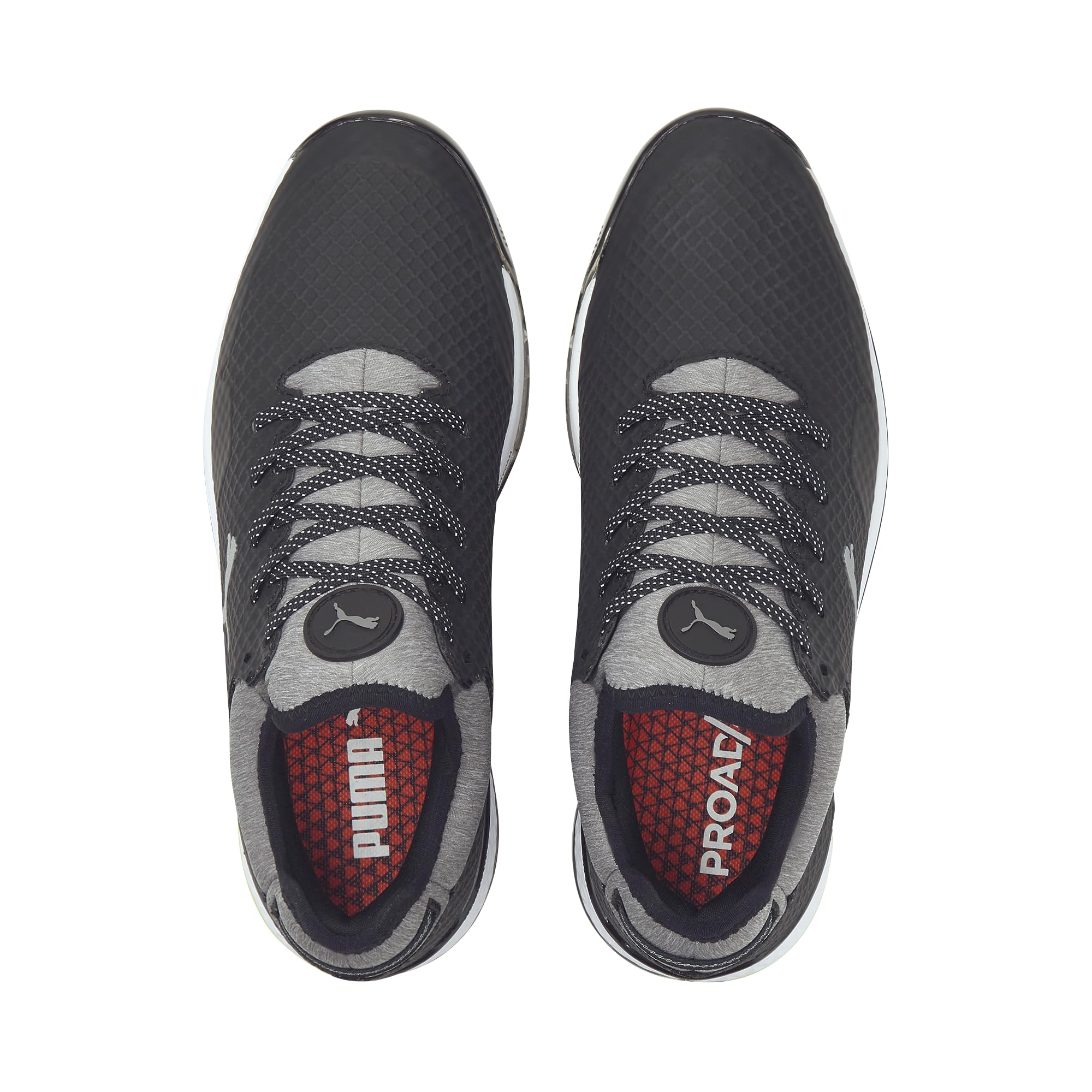 PUMA Golf Men's PROADAPT ALPHACAT Golf Shoes, 13 Black