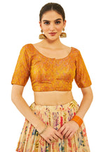 Soch Women Silk Blend Paisley Embroidered Blouse