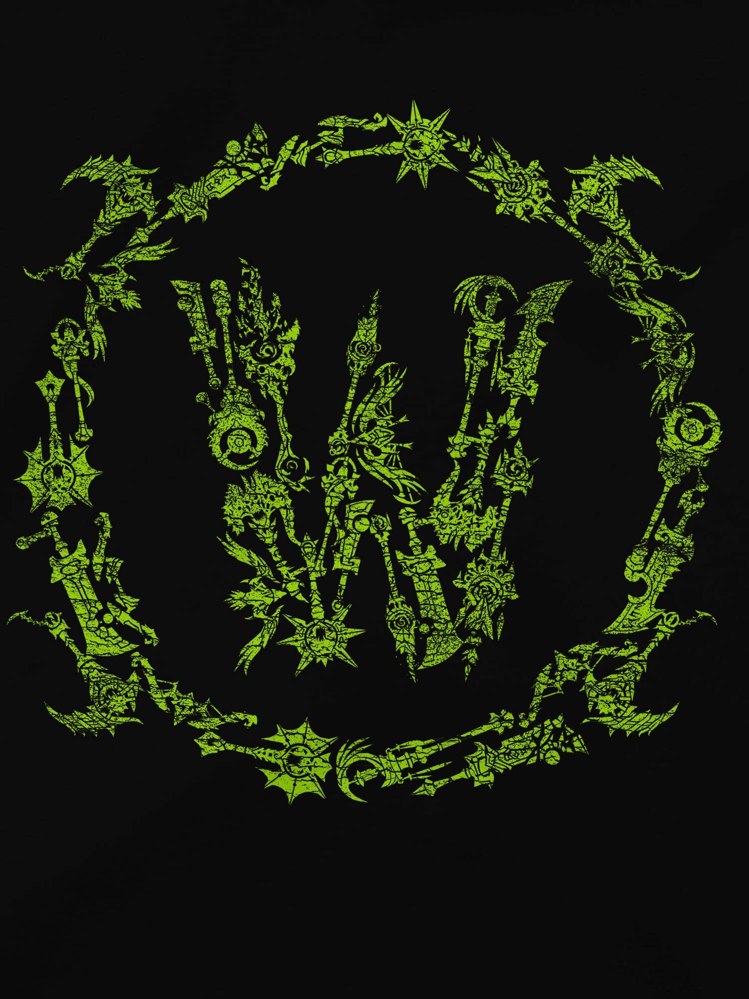 JINX World of Warcraft: Legion Artifacts Men's Gamer Graphic T-Shirt, Black, Small