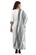Aurelia Womens Viscose Regular Kurta With Palazzo & Dupatta