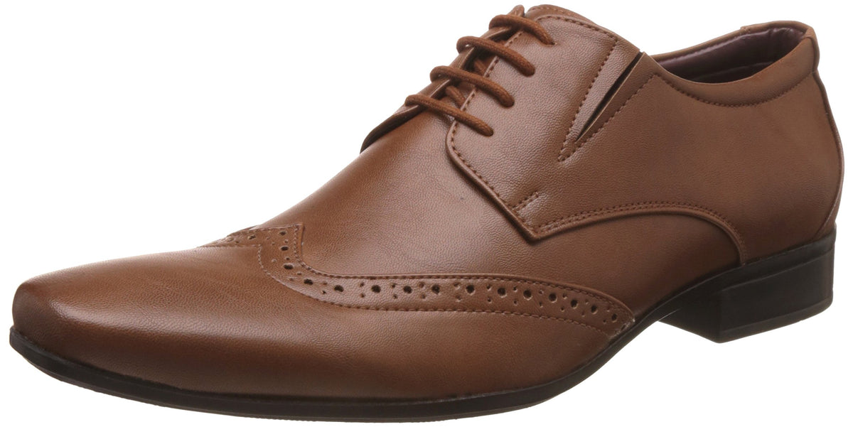 Bata Mens Howard Light Brown Formal Shoes  7 UK (8213922) 7