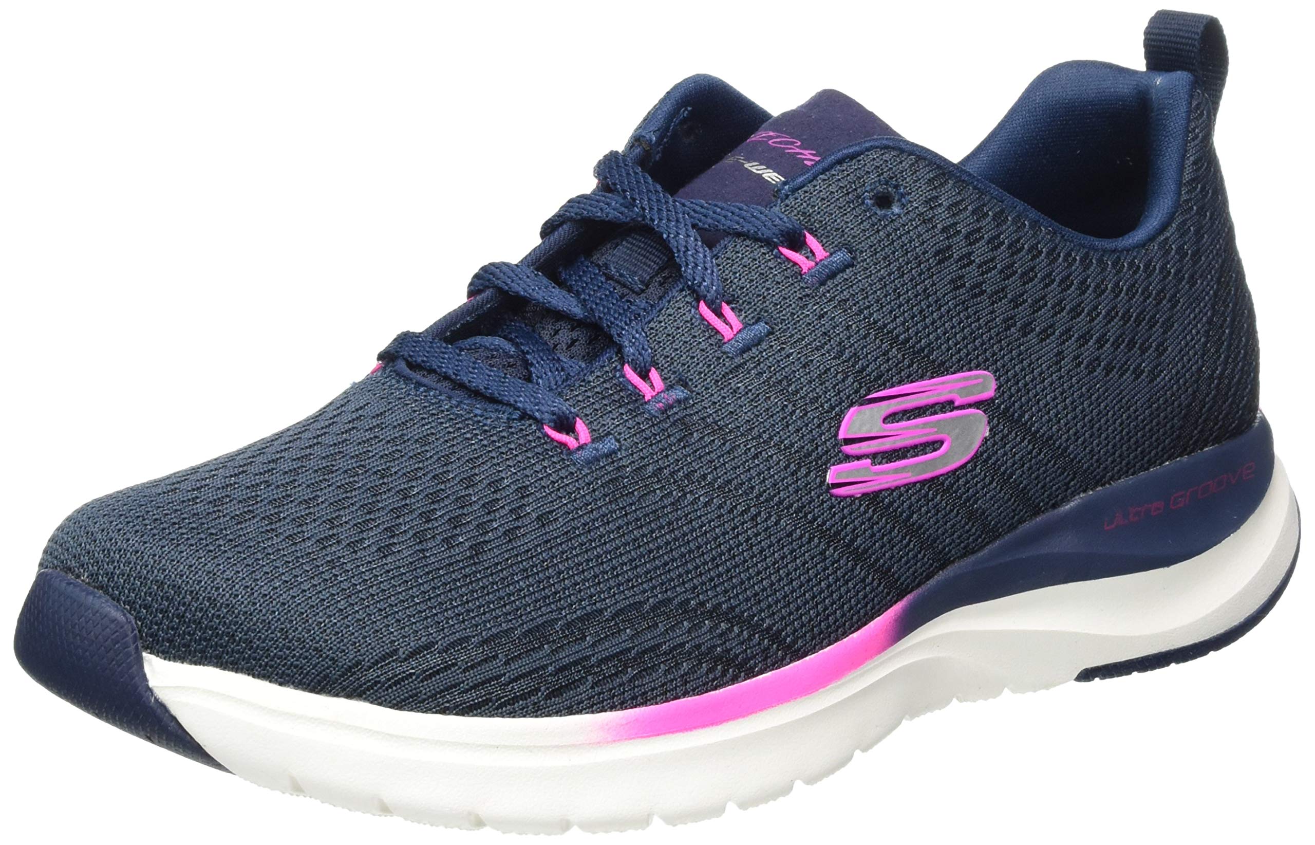 Skechers Women Ultra Groove Pure Vision Htpnk Casual Shoes