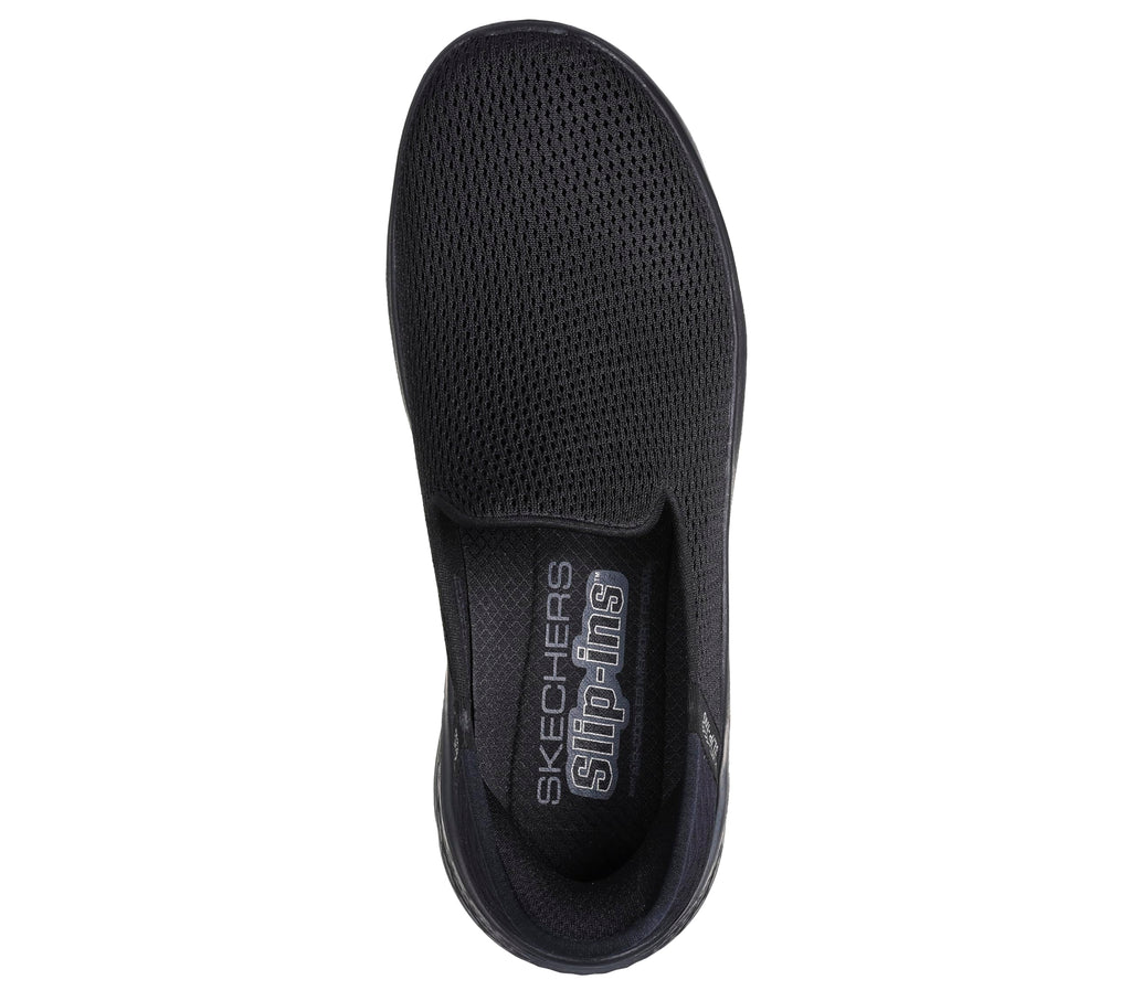 Skechers Women's Hands Free Slip-Ins Go Walk Flex-Relish Sneaker, Black, 8.5