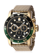 Invicta Men's 47632 Pro Diver Quartz Chronograph Black Dial Watch
