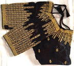 Pujia Mills WomenS Silk Embroidery Maggam Khatli Work With Stone Work Readymade Blouse