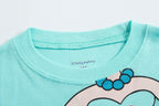 Popshion Little Girls Mermaid Pajamas Set Children Christmas PJs 100% Cotton Sleepwear Size 2 to 7 Years(Mermaid-30 10T)