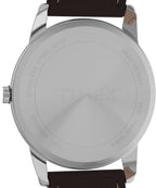 Timex Men's Easy Reader 35mm Watch - Black Strap Blue Dial Silver-Tone Case