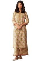 Yashika Women 's Cotton Blend Kurta Set - Ethnicity for the Modern Woman: Redefine Your Style with Our Printed Sets, Blending Tr