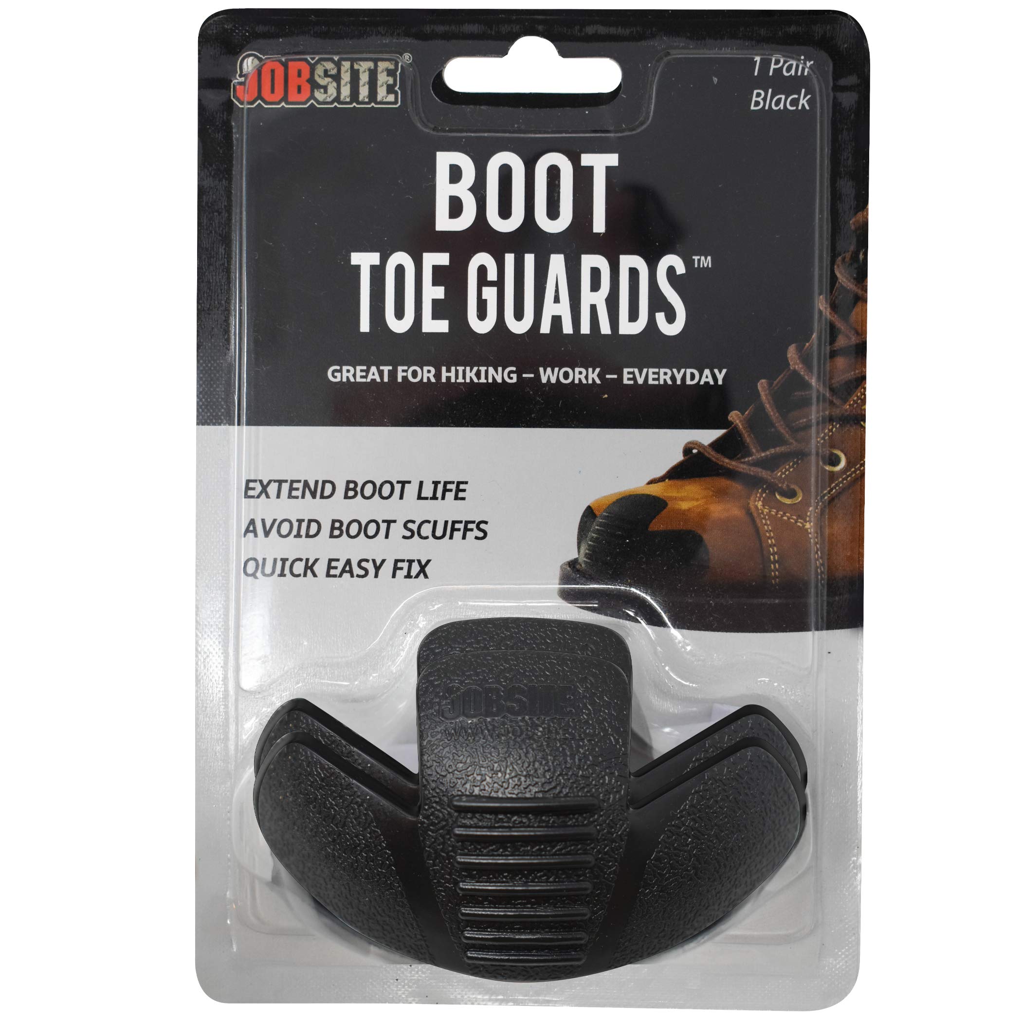 JobSite Boot Toe Guards - Black - 1 Pair