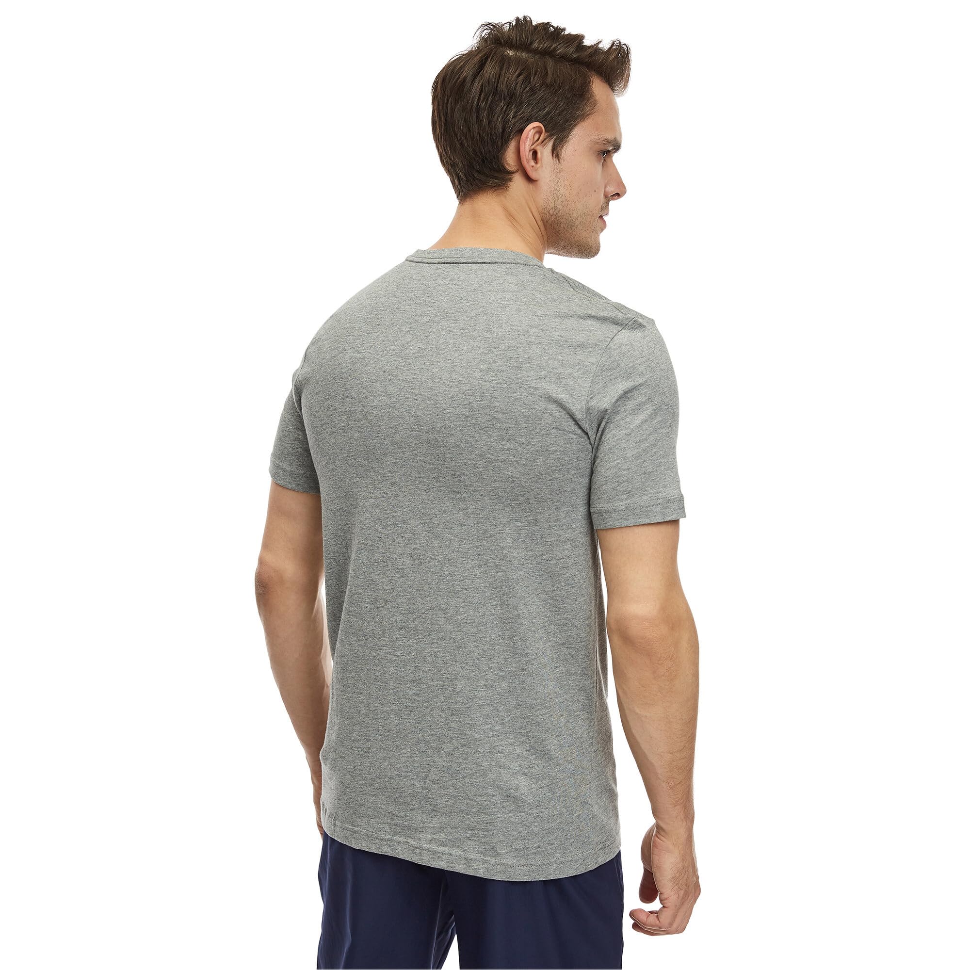 Puma Men's Essentials Logo T-Shirt (Available in Big & Tall), Medium Gray Heather, Large