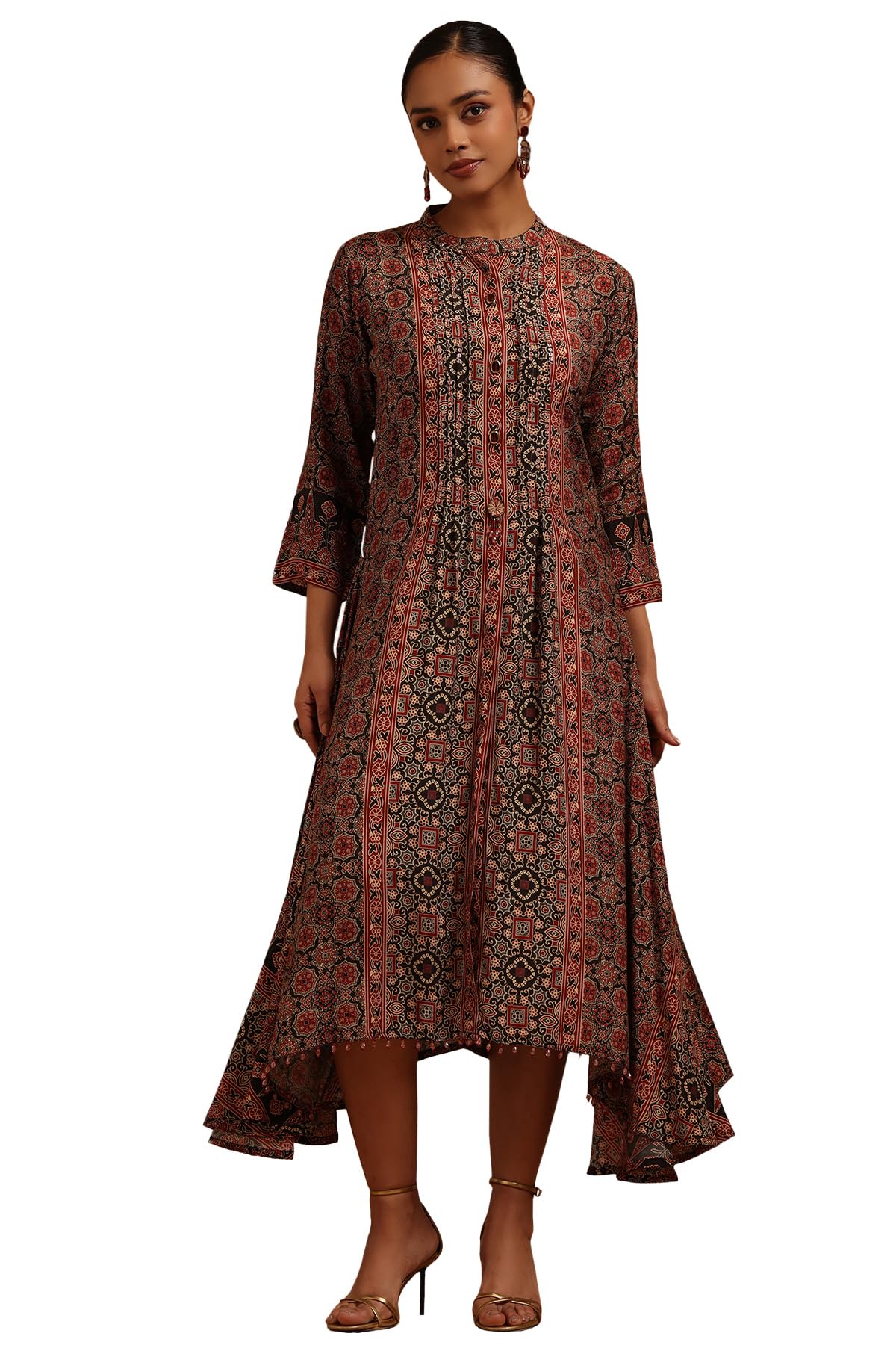 Soch Women Muslin Ethnic Motifs Dress