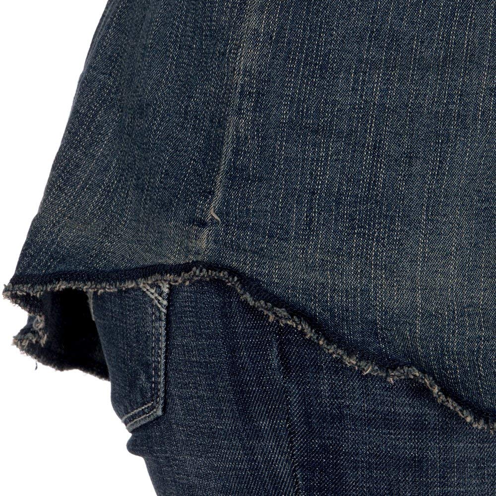 Wrangler womens Long Sleeve Western Snap Work Shirt Blouse, Denim, X-Large US