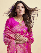 Sugathari Womens Banarasi Saree Pure Kanjivaram Silk Saree Soft new ladies 2023 Design Wear Pattu Sarees Latest Cotton Party Sa