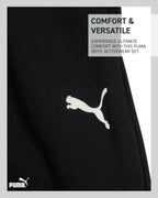 PUMA Boys' Jogger Set - 2 Piece Soft Fleece Pullover Crewneck Sweatshirts and Sweatpants For Boys - Casual Active Set (4-16), Si