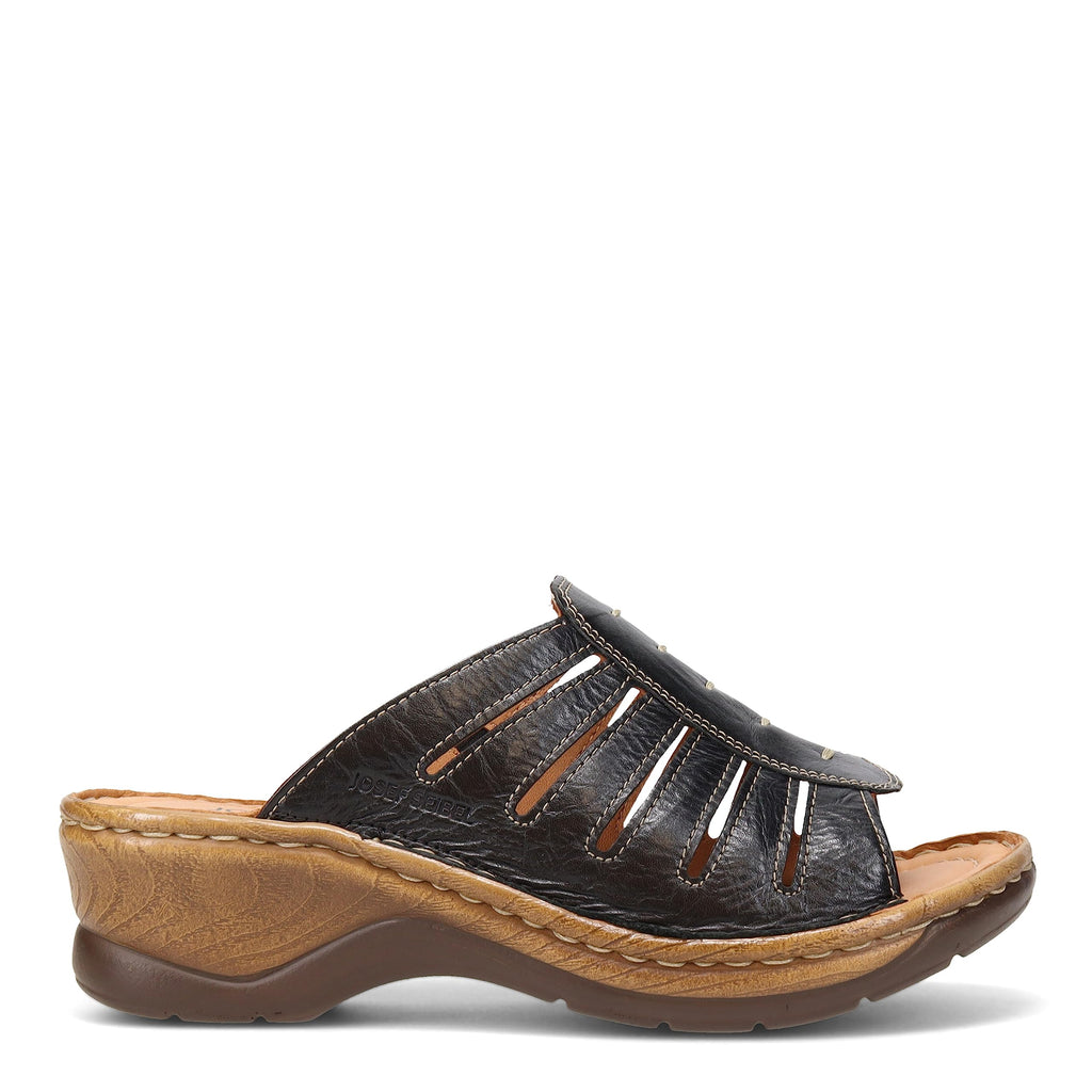 Josef Seibel Women's, Catalonia 77 Sandal Black 36 M