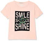 Pepe Jeans GirlS Plain Regular Fit T-Shirt (Pg502558_Pink 4)