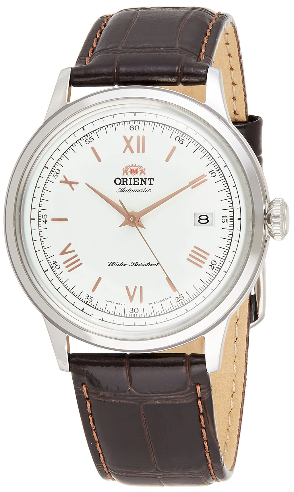 Orient 'Bambino Version 2' Stainless Steel Automatic/Hand-Winding Dress Watch
