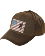 Browning girls Cap Hat, Dark Brown