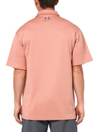 Under Armour Men's Tech Golf Polo, (696) Canyon Pink / / Pitch Gray, X-Small
