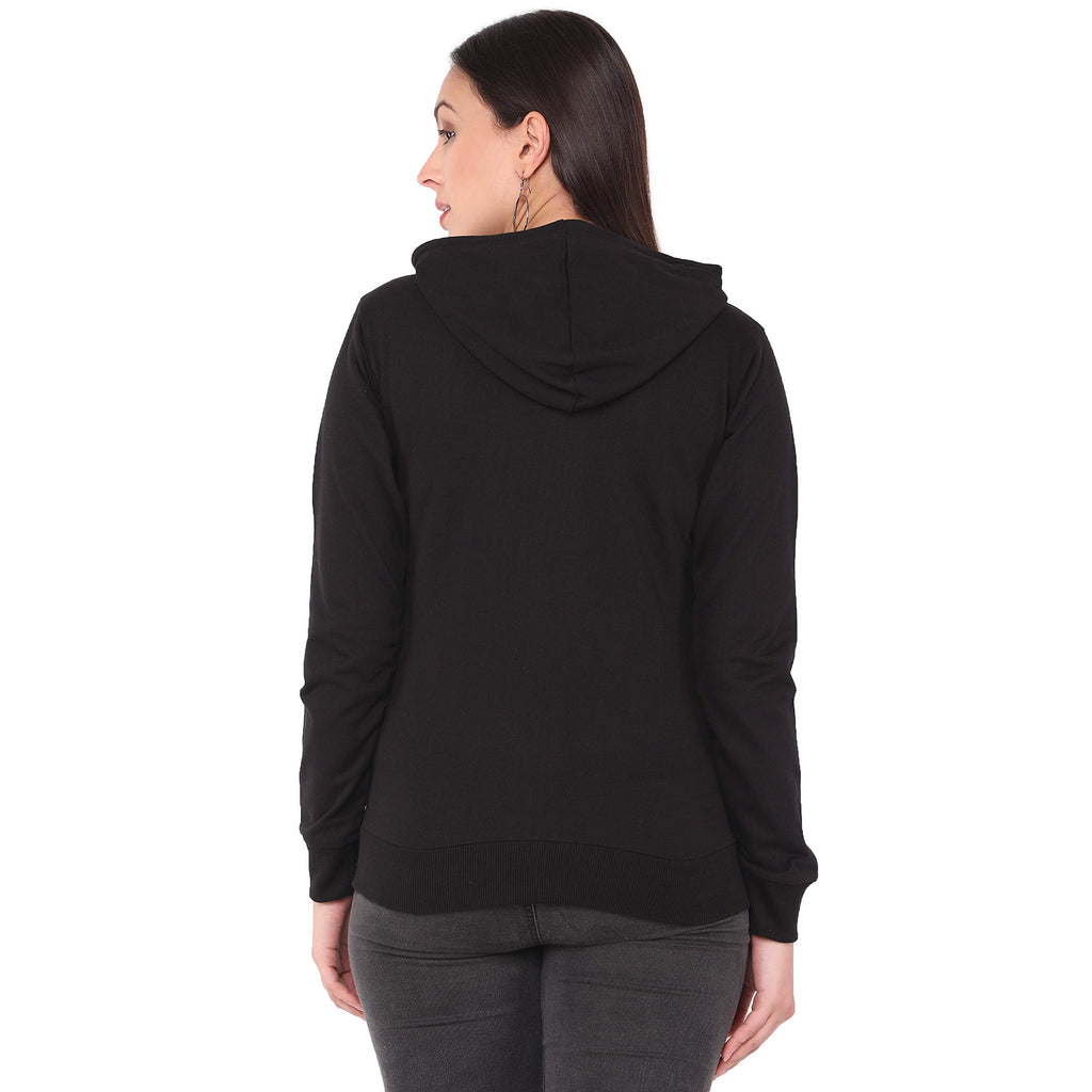 Juneberry Sweatshirt For Women, Cotton Blend Full Sleeves Aesthetic Sweatshirt For Women Stylish, Latest Winterwear With Neck Ho